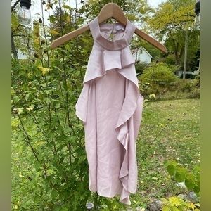 Parker lavender pink halter neck tank top blouse, size S (fits as a S to M)